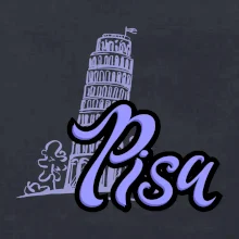 Pisa Lettering