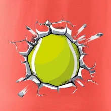 Tenisový míč v triku