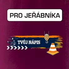Stavba - vlastní nápis - jeřábník