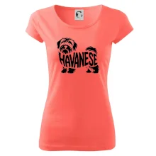 Havanese nápis v těle