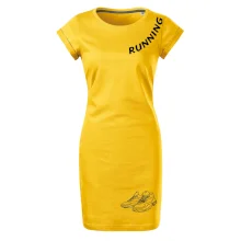 Running nápis šikmo