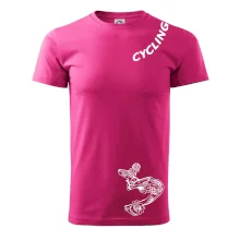 Cycling nápis šikmo