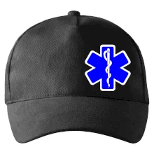 Rescue - Hvězda na prsu +  nápis na zádech