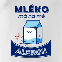 Mléko má na mě alergii