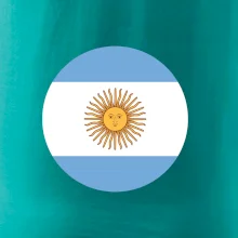Argentina vlajka kulatá