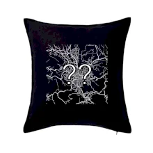 Mapy měst černobílé - Vaše město