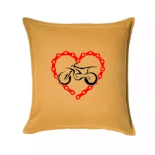 Moto srdce řetěz - enduro