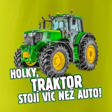 Holky, traktor stojí víc než auto