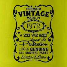 Vintage Etiketa - 1972