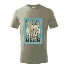 Save water drink beer poster