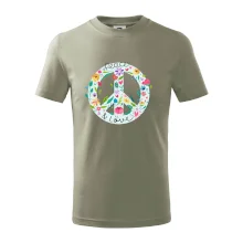 Peace and love symbol