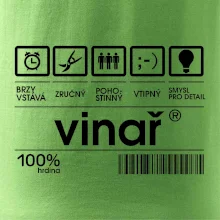 Čárový kód vinař