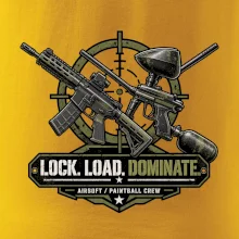 Taktická výzva lock load dominate airsoft