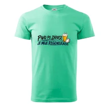 Pivo po zápase je moje regenerace