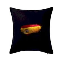 Španělská vlajka okousaná