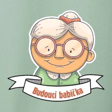 Budoucí babička kreslená