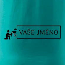 Instalatér - jméno v rámečku