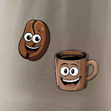 Parové triko - Hrnek a káva