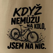 Když nemůžu na kolo jsem na nic - bahno