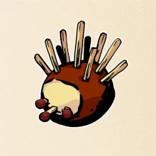 Kaštanový ježeček