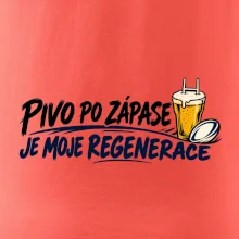 Pivo po zápase je moje regenerace