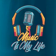 Music is my life sluchátka