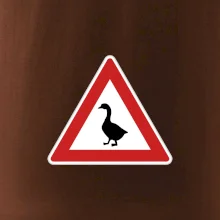 Dopravní značka - Pozor husa