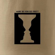 What do you see first? Pohár - Obličeje