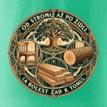 Od stromu až po dřevěnou židli