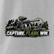 Taktika capture flank win paintball