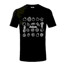 Frutarián ovoce ve čtverci