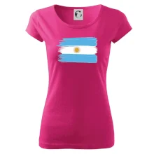 Argentina vlajka kreslená štětkou