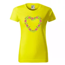 Červené tulipánové srdiečko (Pecka design)