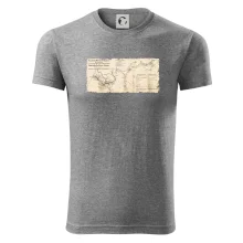 Mapa Báňské dráhy z Moravské Ostravy do Doubravy