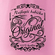 Vintage nejlepší babička  100% kvalita