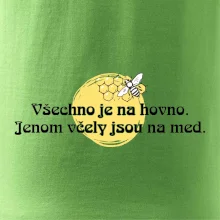 Všechno je na hovno, jen včely na med