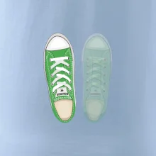 Párové boty - zelené