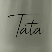 Nápis psací na prsou - táta