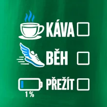 Káva běh přežít