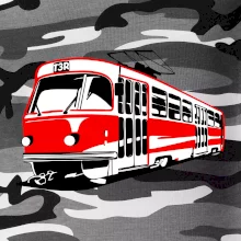 Tramvaj T3R barevná Tramvaj T3R barevná