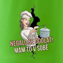 Nedalo se odolat, mám to v sobě kuchařka