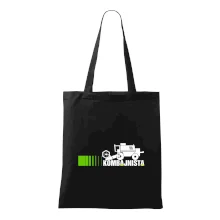 Kombajnista zelená a žlutá