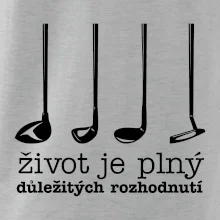 Golf - důležitá rozhodnutí