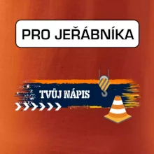 Stavba - vlastní nápis - jeřábník