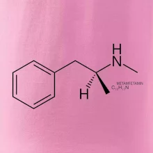 Molekulární struktura pervitin