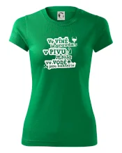 Ve víně je pravda, v pivu síla, ve vodě bakterie