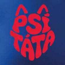 Psí táta nápis v hlavě