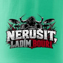Nerušit ladím bouři - metalový bubeník