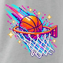 Pixel art basketbalový koš