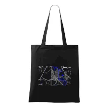 Neratovice - Mapa s vodními toky